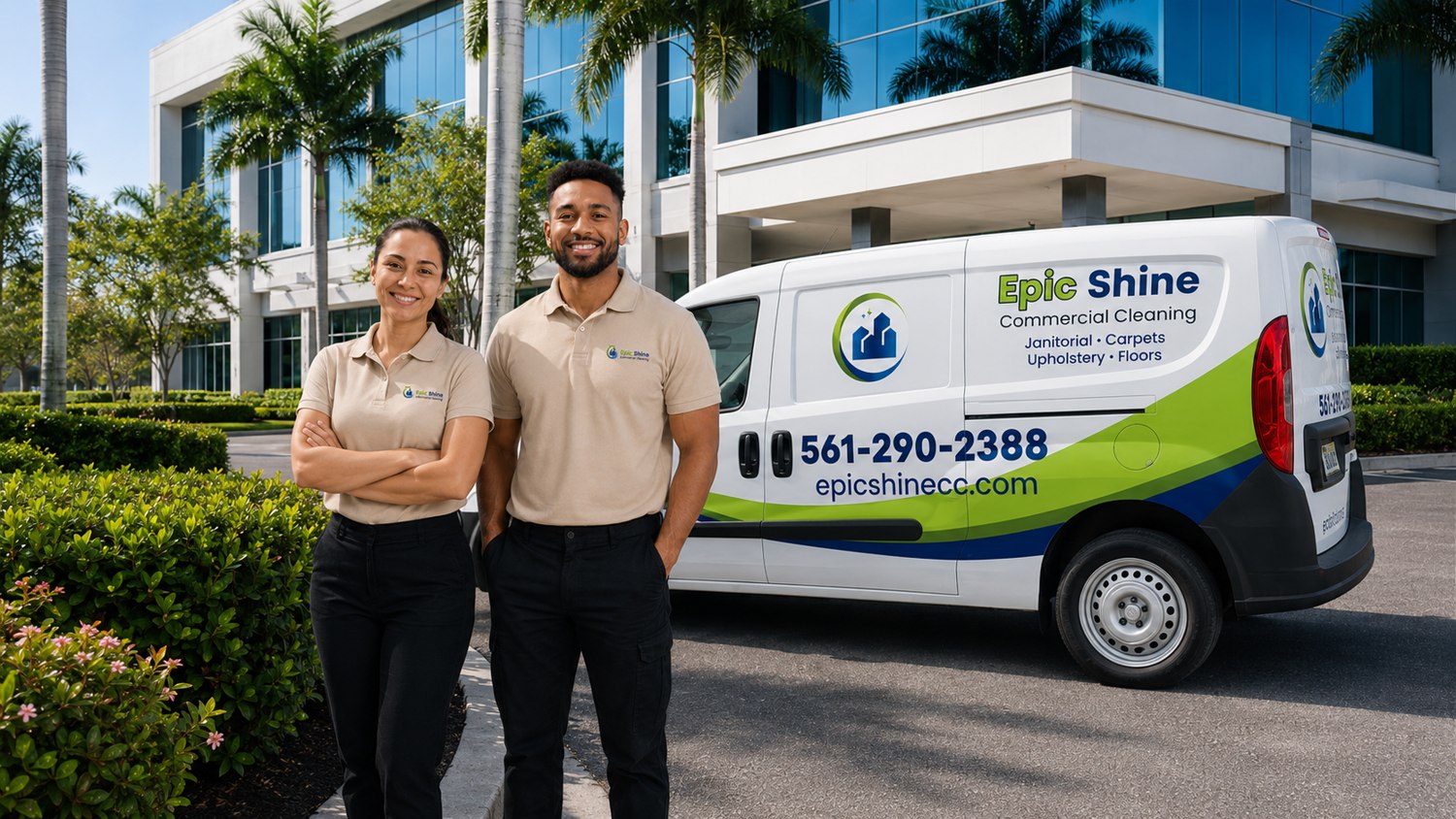 Epic Shine company imagery from the current website